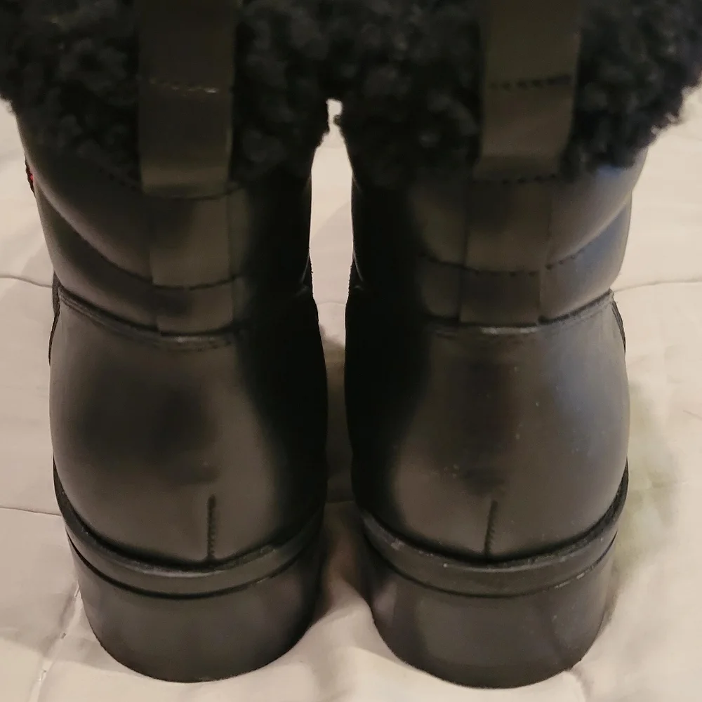 Marc Fisher LTD Suede and Sherling Boots - Picture 6 of 7